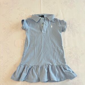 Polo by Ralph Lauren Light Blue Kids Polo Dress
